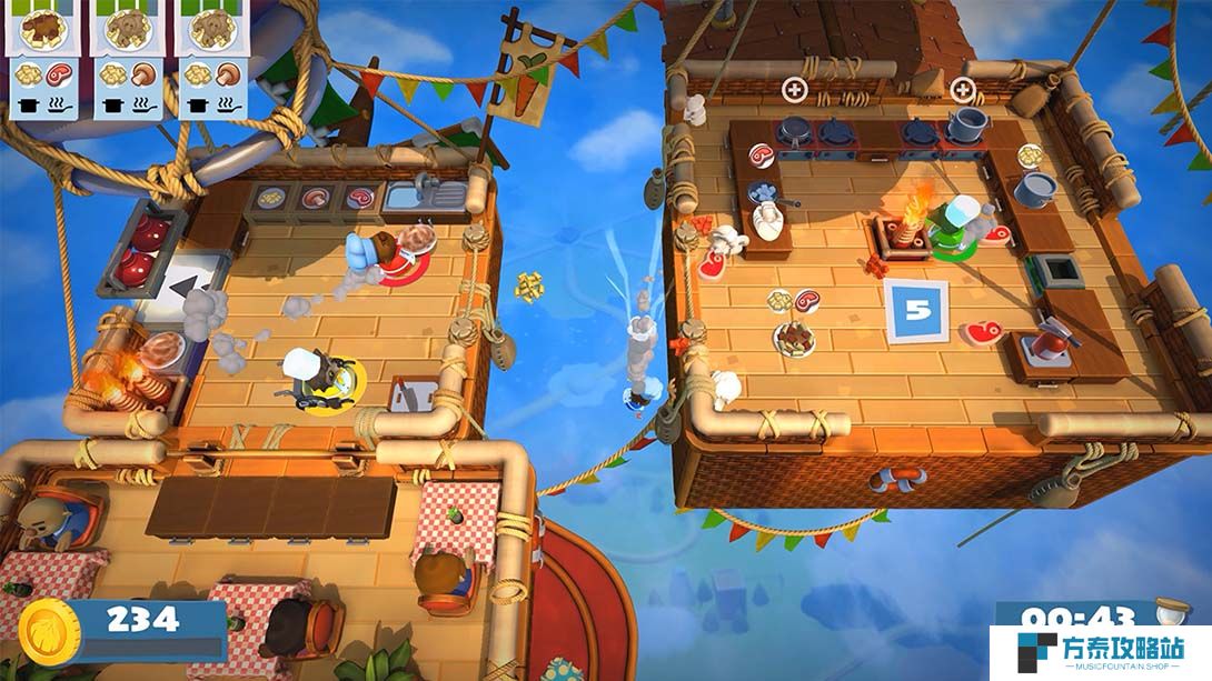 【美版】煮糊了2 分手厨房2 Overcooked2 中文_1